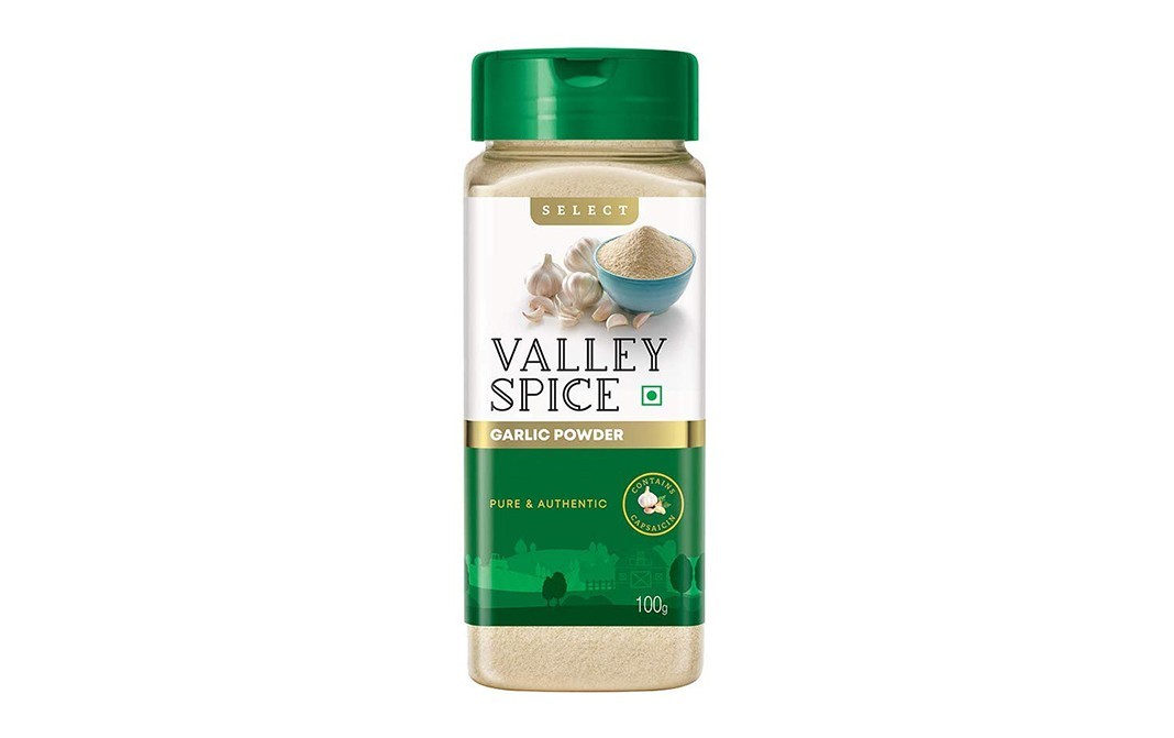 Valley Spice Garlic Powder    Plastic Bottle  100 grams